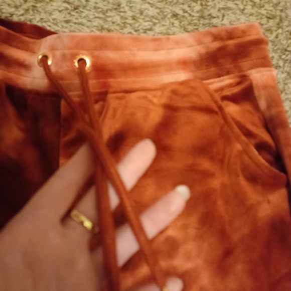 Bebe velvet tie dye sweatpants - Picture 5 of 7